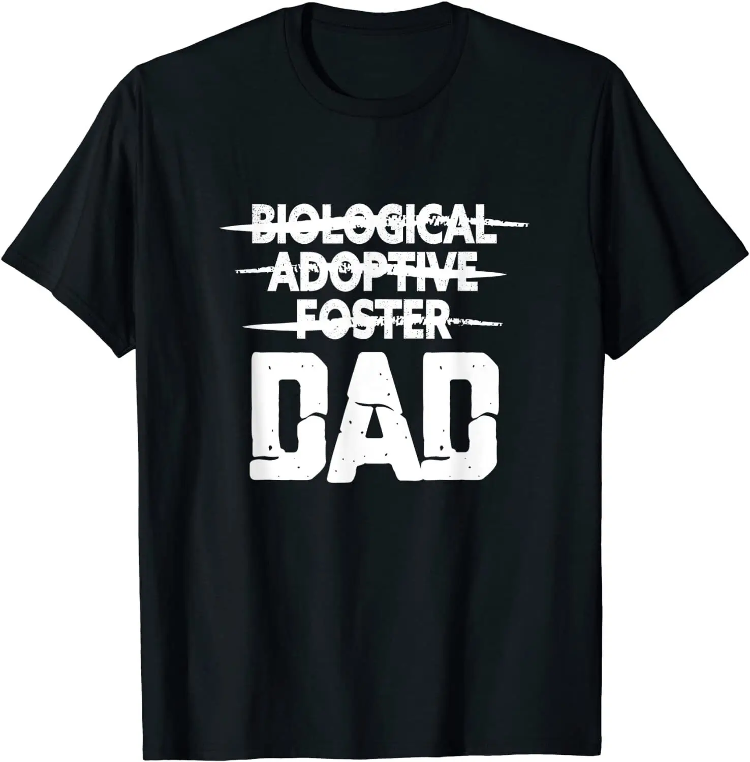 NEW LIMITED Mens Biological Adoptive Foster Dad Adoption Love Father T-Shirt