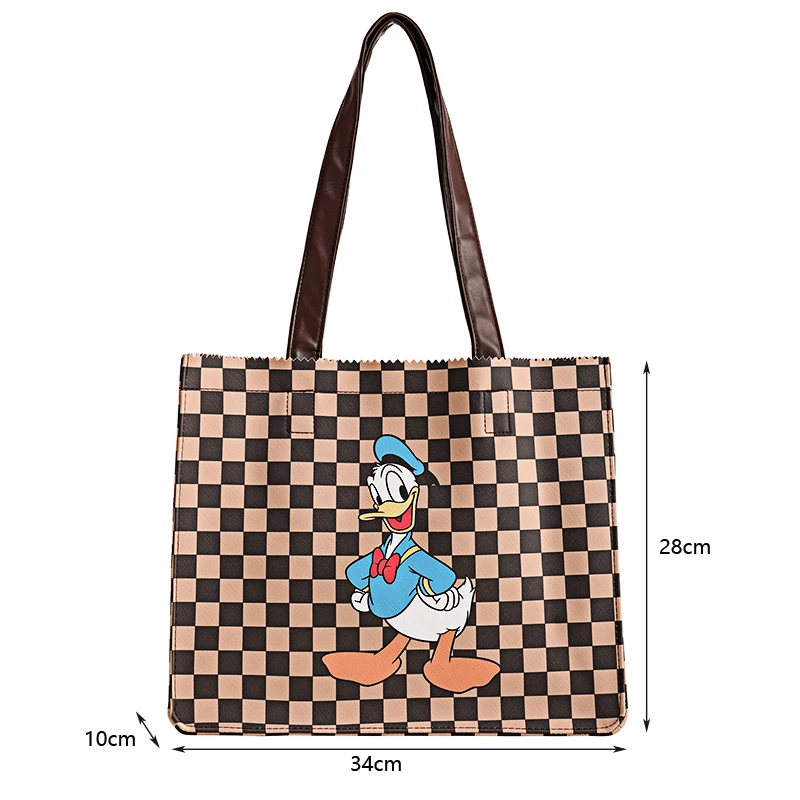 Disney Original Trendy Donald Duck Handbags 2022 Ladies Brand Large Capacity Shoulder Cartoon Tote Bag for Women