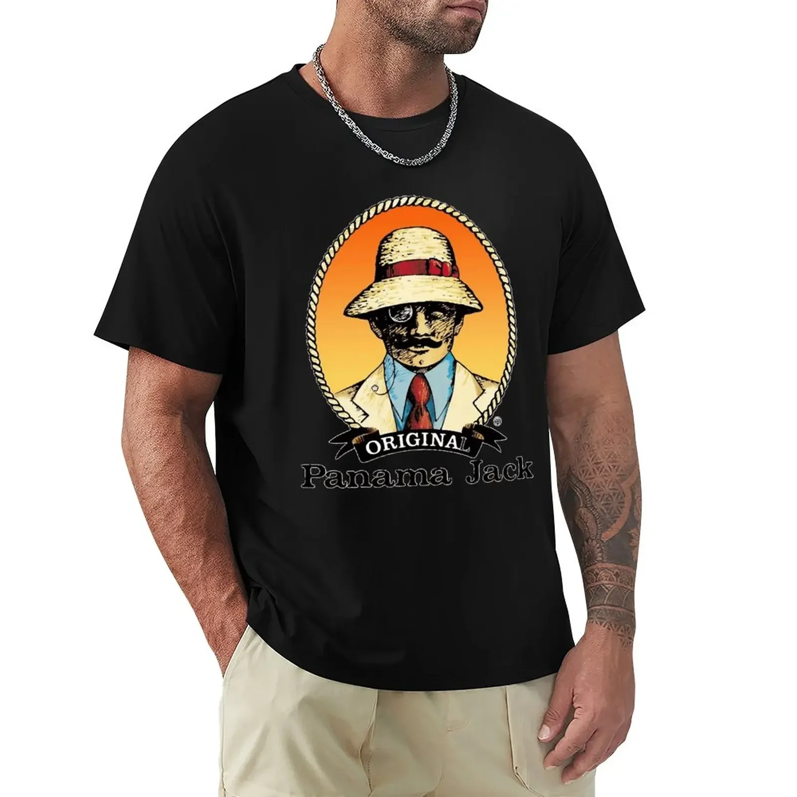 

Panama Jack Original Living in Panama Style World of Art Vintage Panamanian T-Shirt Aesthetic clothing mens clothes