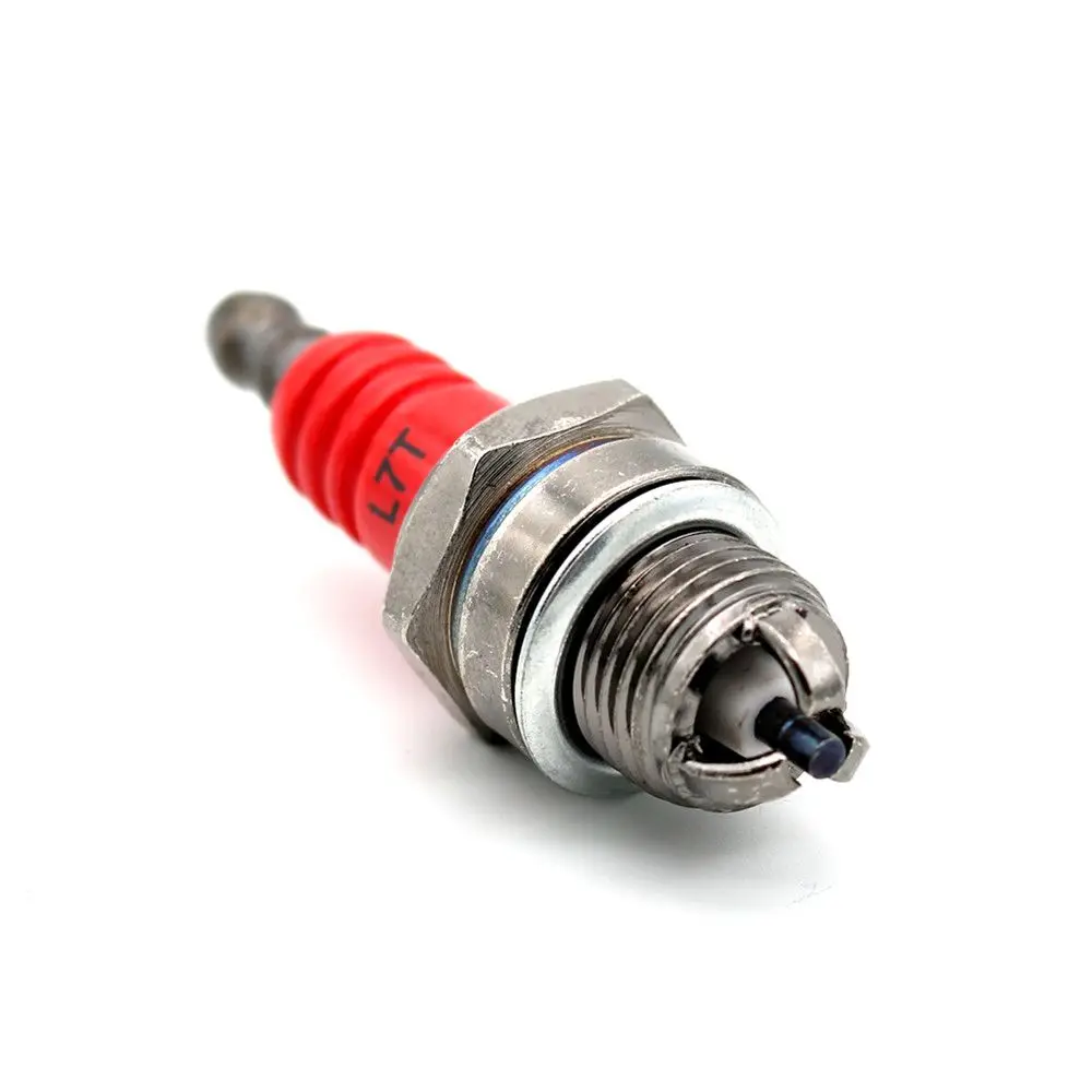 Chainsaw Engine Electrode 2 Stroke Three-sided Pole Spark Plug L7T