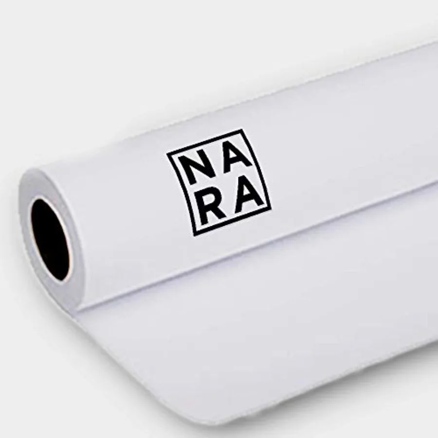 

NARA Paper Roll for Alcohol Ink Painting White 60 inches x 5 meter roll 275 microns 100% Stain-Free
