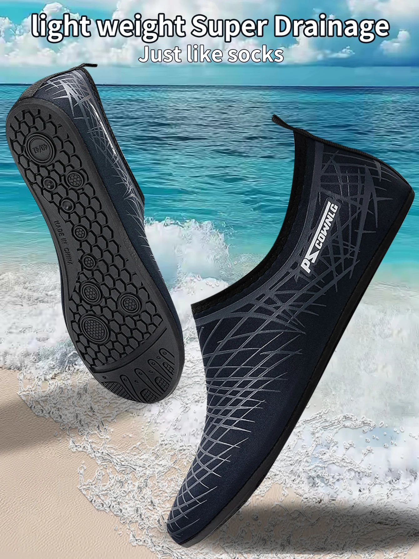 Männer Frauen Tauchen Schuhe Strand Schwimmen Wasser Sport Sneaker Fitness Tanz Schwimmen Surfen Schnorcheln Schuh – Detail 11