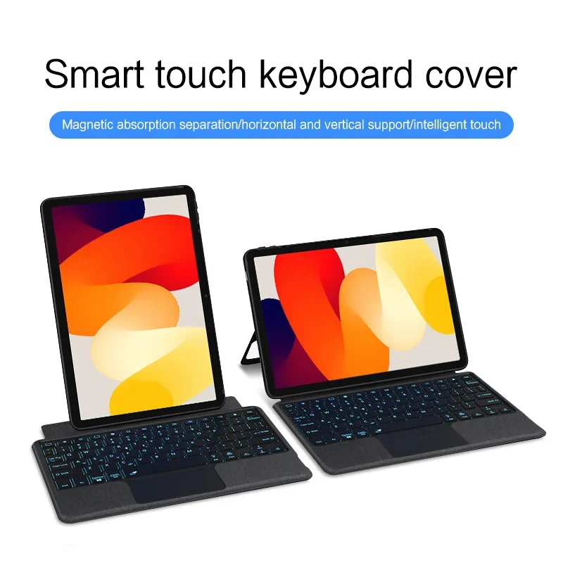 Wireless Keyboard Case For Xiaomi Redmi Pad SE 11'' 2023 Tablet Cover Detachable Magnetic Keyboard Case For Redmi Pad SE Tecado