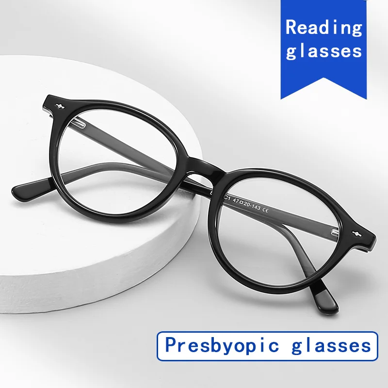 

Anti-blue Light Reading Glasses For Women Men Tr90 Flexible Frame Elastic Legs Computer Reader with Diopter+1.0 +1.5 +2.0 8357