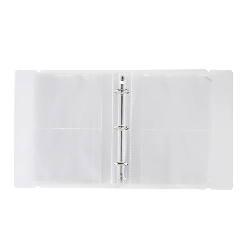 

6-дюймовая 2-карманная папка для карточек с 10 разделителями-вкладками для хранения торговых карт