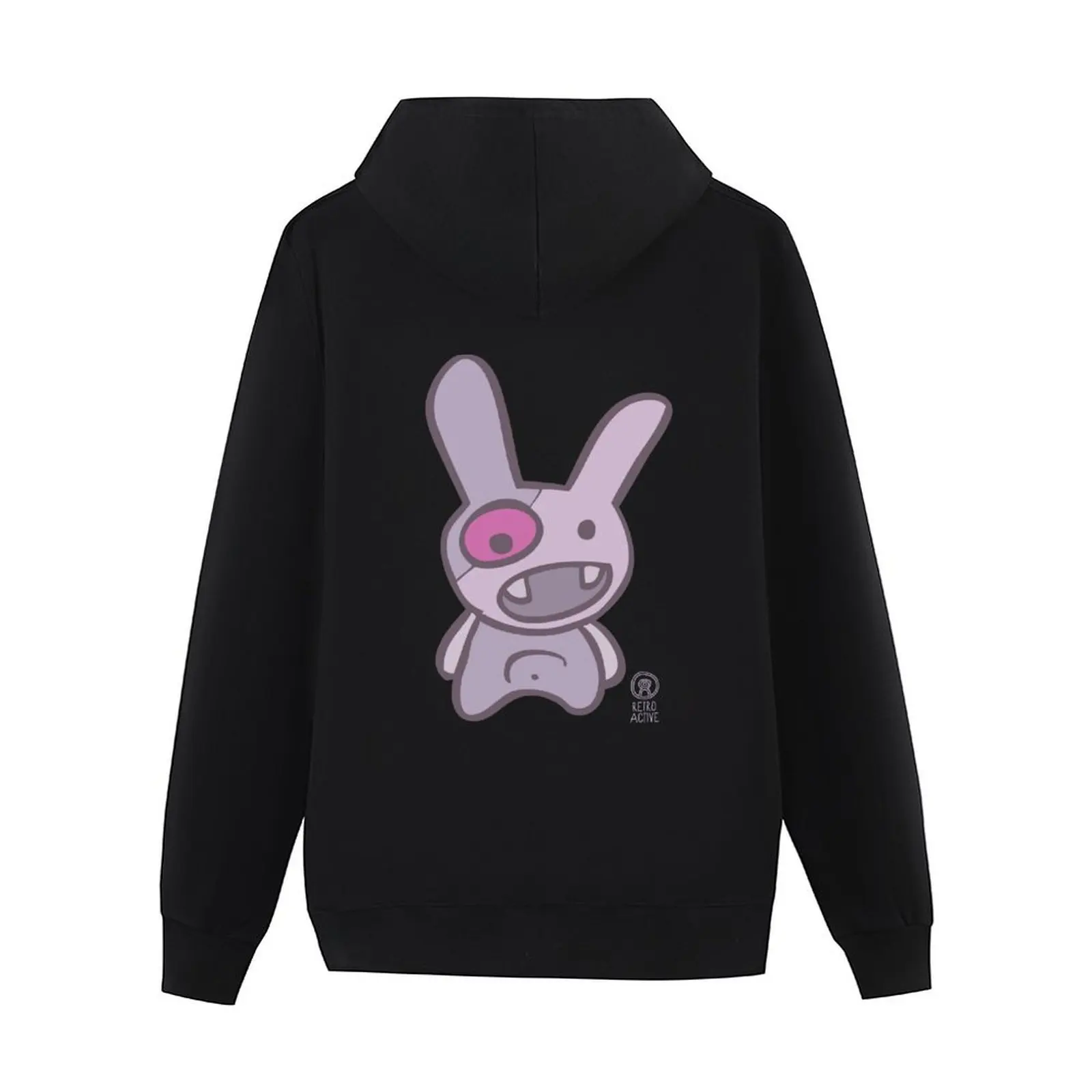 أرنب - الوحش الصغير (الأرنب) هوديي على الطراز الياباني ملابس شتوية ملابس كورية ملابس جمالية بدلة رياضية للرجال