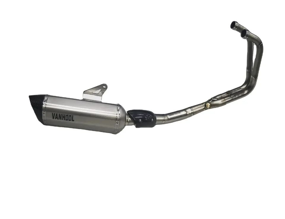 

FBVV Ninja400 Motorcycle Performance Titanium Carbon Fibre Exhaust Pipe System Parts