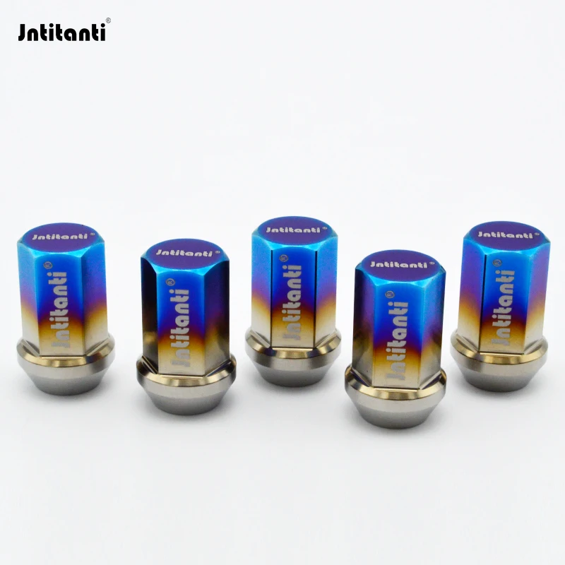 

Титановая гайка Jntitanti M12*1.5*35 мм с коническим седлом, класс 5, не ржавеет, для Toyota, Mazda, Honda, Acura, Scion, Lexus, Mitsubishi