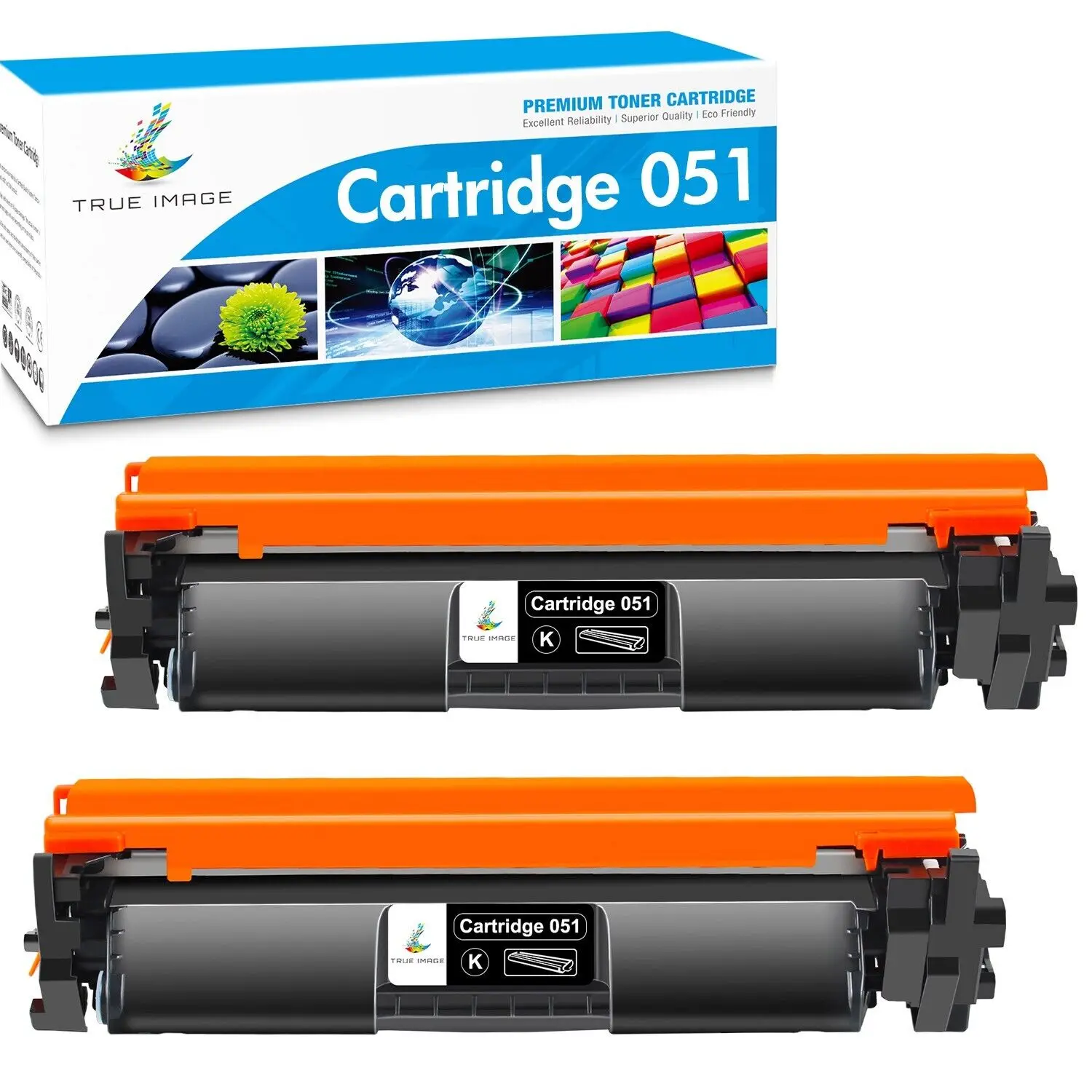 2x Compatible Toner Cartridge for Canon 051 MF264dw MF266dn MF267dw MF269dw