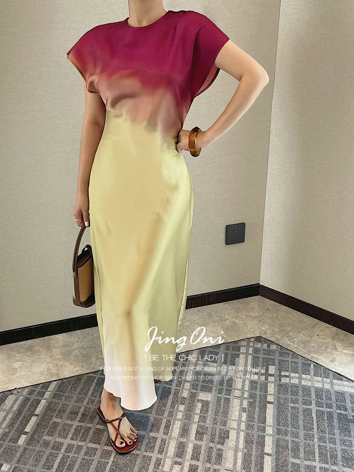 

Satin Short Sleeve Sexy Evening Long Dress Woman Clothing 2025 Summer Fashion Korean Style Elegant Vintage Party Lolita Chic New