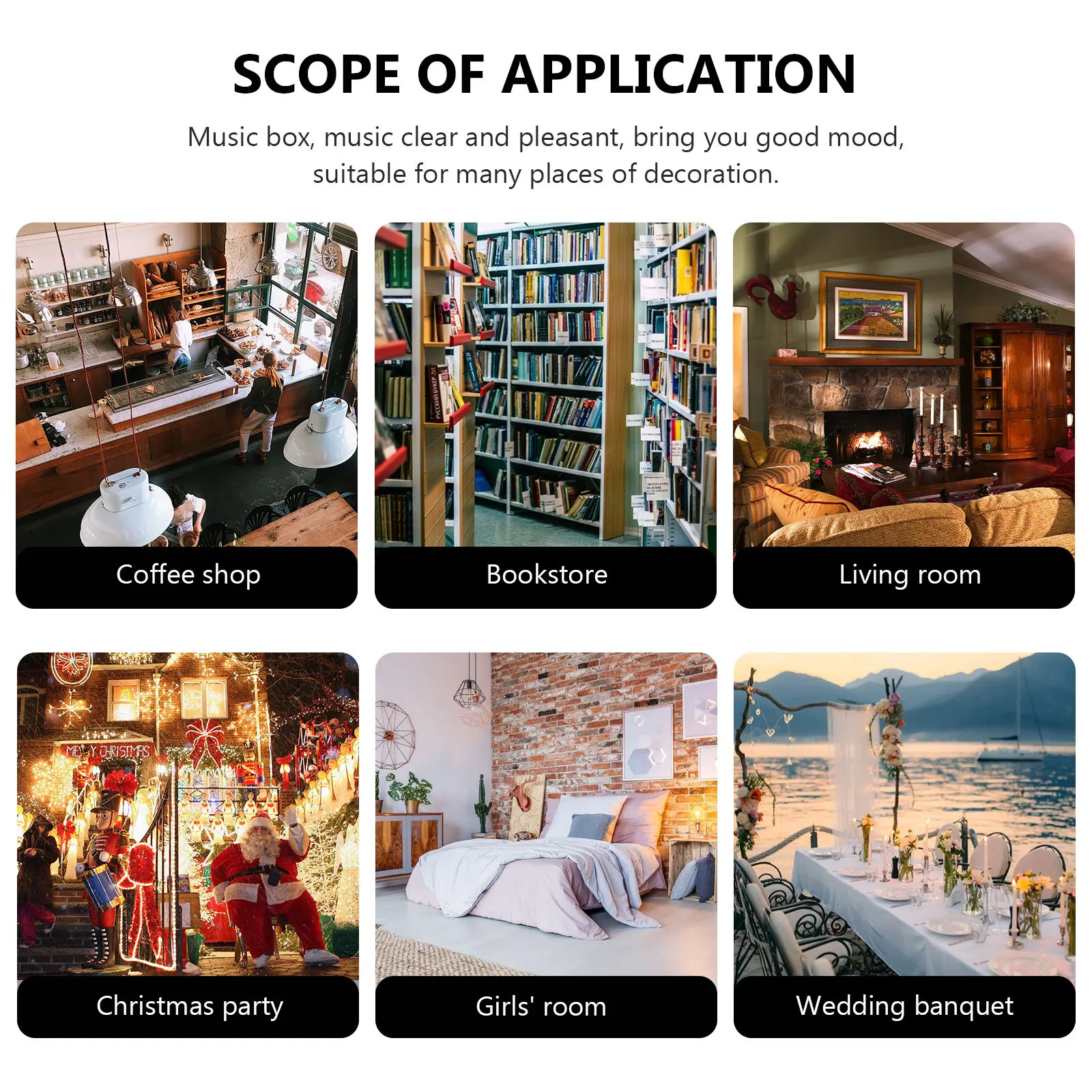 

1pc Glowing Merry-Go-Round Music Box Plastic Rotating Melody Lamp Xmas Desktop Decor Festival Gift For Kids Room Tabletop