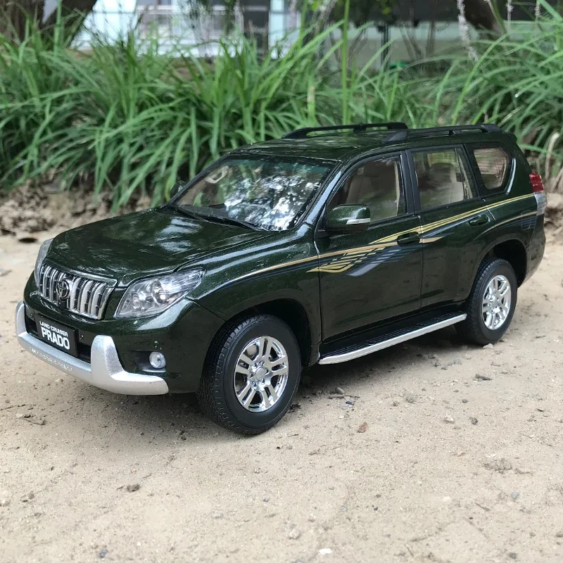 Land Cruiser Prado 1/18 Schaal Diecast SUV Legering Automodel Voor Jongen Geschenken Speelgoed Collectie Hobby Voertuig