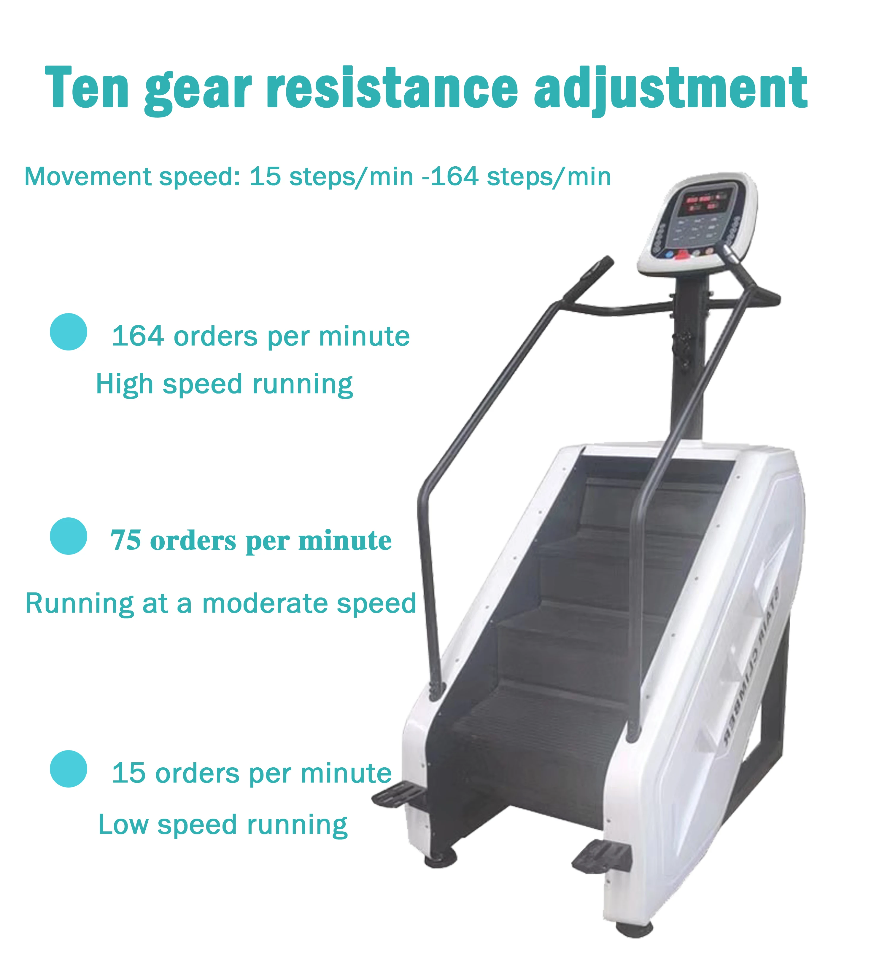 Stair Machine Vertical Cardio Exercise Stepper Commercial Stepmill Gym Equipment Stairmaster Machine Electric Stair Climber