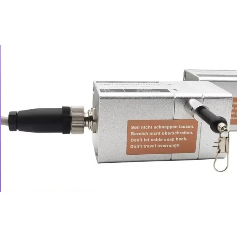 Pull rope, pull wire, displacement sensor, encoder gate opening and closing degree controller