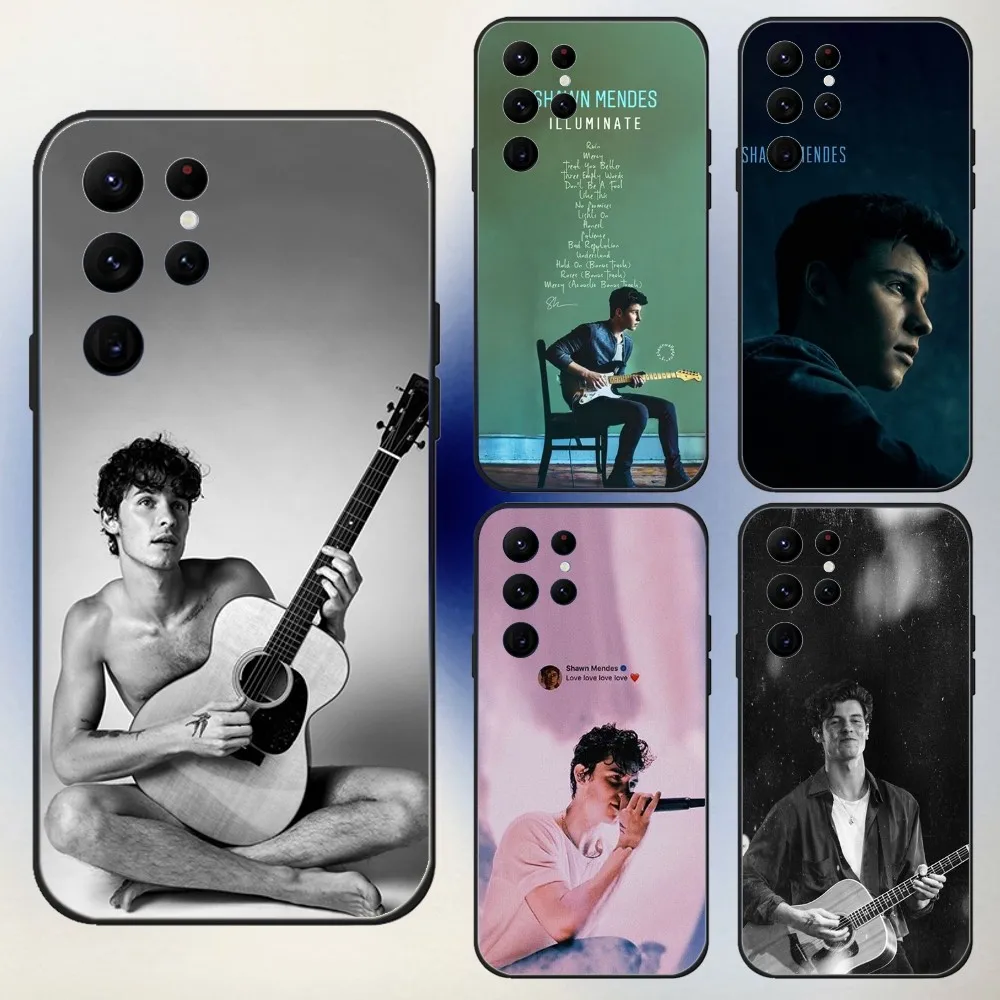 

Shawn Mendes Illuminate Phone Case For Samsung S24,23,22,30,21,10,9,Ultra,Plus,Lite,FE,5G Black Soft Case