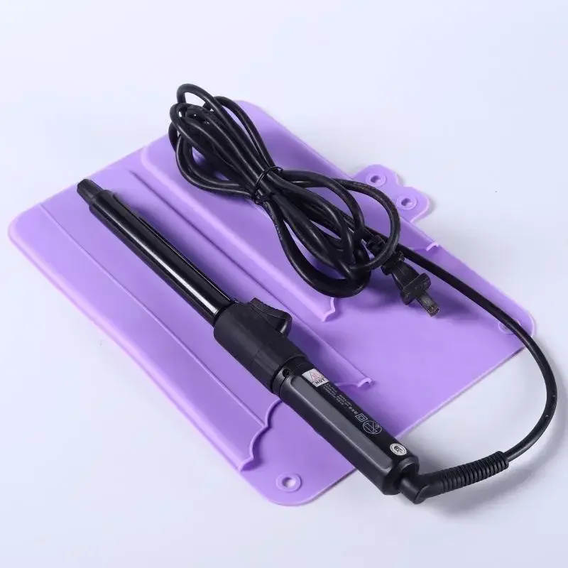 Fer à friser tapis en Silicone fer à friser sac de rangement fer à friser lisseur de cheveux pochette de fer plat sac d'outils de coiffure outil de cheveux Portable