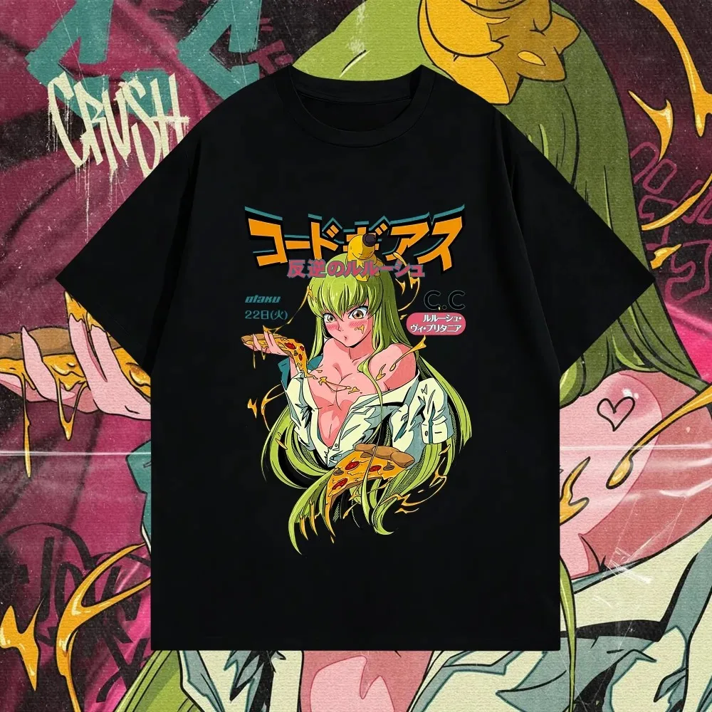 Code Geass New T-Shirt for Anime Enthusiasts, All-Season Wear, Stylish Clothing, Plus Size Unisex, Hot-Selling Couple T-shirts