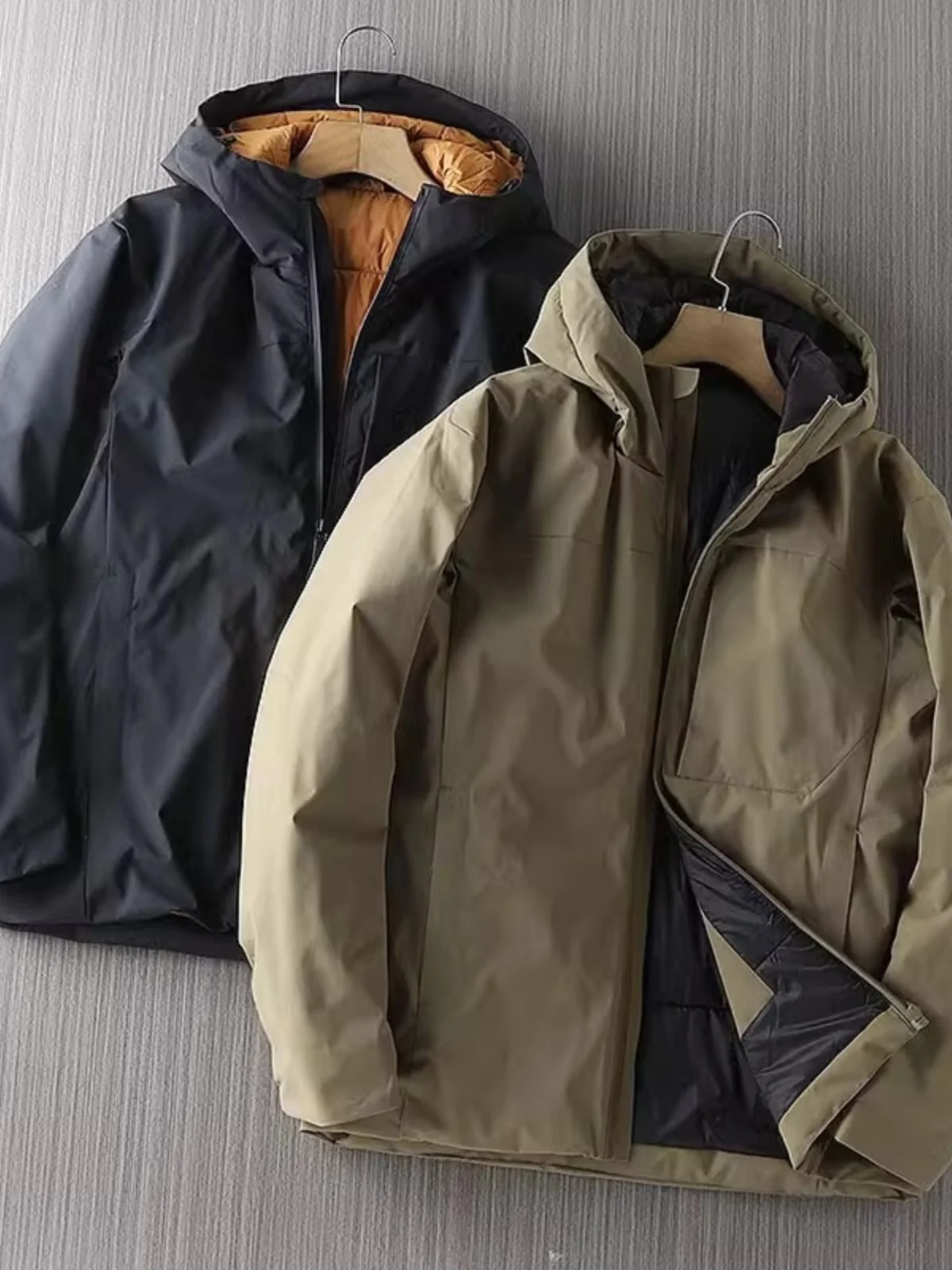 

Мужская зимняя куртка NIAOXI: ветрозащитная, водонепроницаемая, хлопковая, модная, теплая, с капюшоном, повседневная, на молнии, приталенного кроя