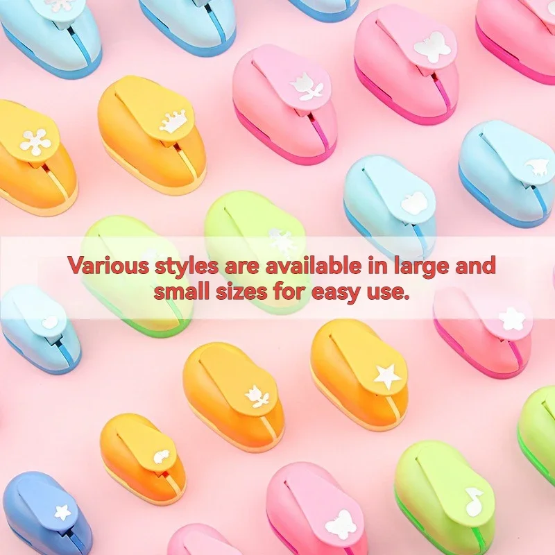 Flower Punch Furador 5*3*4.5cm Diy Paper Cut Eva Foam Maker Puncher Scrapbooking Labor Saving for Hole Punch Embossing