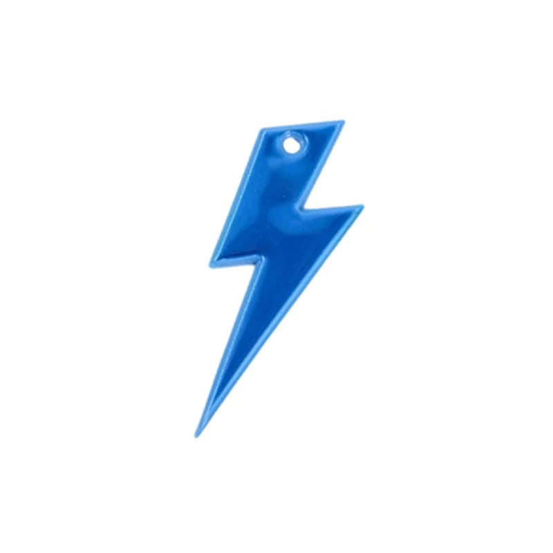 Reflective Keychains, Colorful Lightning Design