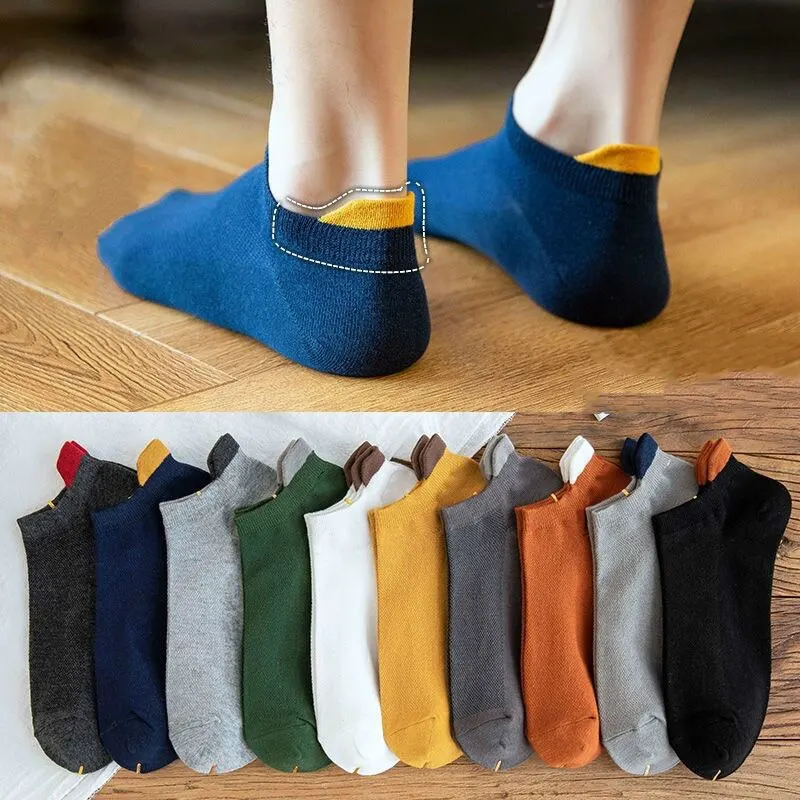 

10 Pairs High Quality Men Sock Cotton Short Socks for Male Low-Cut Ankle Socks Breathable Summer Casual Soft Sports Socks