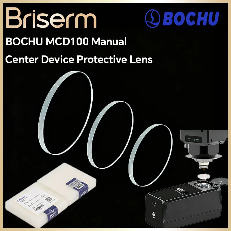 BOCHU MCD100 Manual Center Device Protective Windows 31.8*2 Nozzle Visual Aligner Conductive Glass DP.P.Z0003AA High Precision