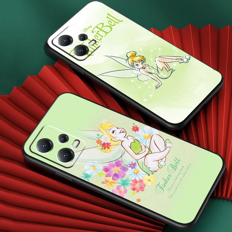 Disney Peter Pan Cartoon For Xiaomi Redmi Note 13 12R 12 12S Turbo 11 11T 11S 10 10S Pro Plus 5G Black Soft Phone Case