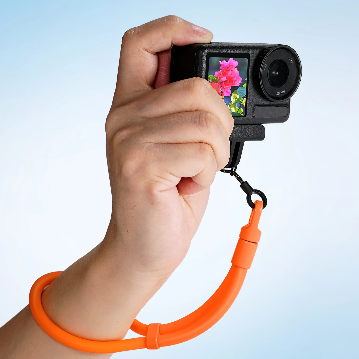 Silicone Lanyard Wrist Strap Camera Hanging Anti-loss for GoPro Hero 13 DJI ACTION 6 Pocket3 Insta360 X5 Smartphone Accessories