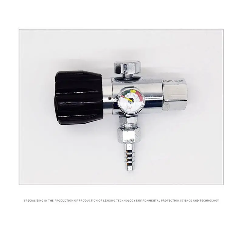 A02M-2X Portable Alloy Tool Oxygen Pressure Reducer Mini Welding Anti Fall Argon Gas Meter Clear Scale Rustproof Regulator