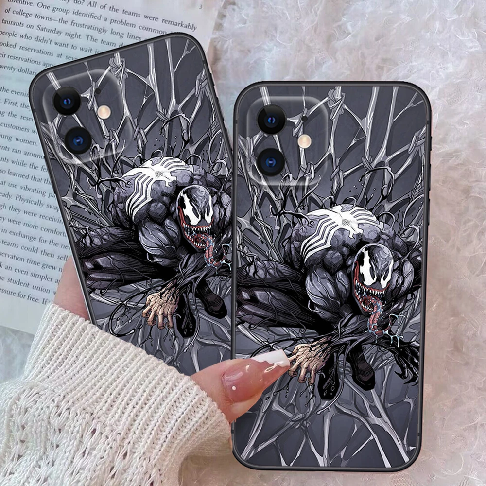 S6 Marvel Venom Soft Case for Huawei Y5P Y6P Y7A Y8P Y9A Y6 Y7 Y8S Y9S Y9 Prime Nova 9 9I 4E 5T 7 Mate 10 Lite 20 Pro P30