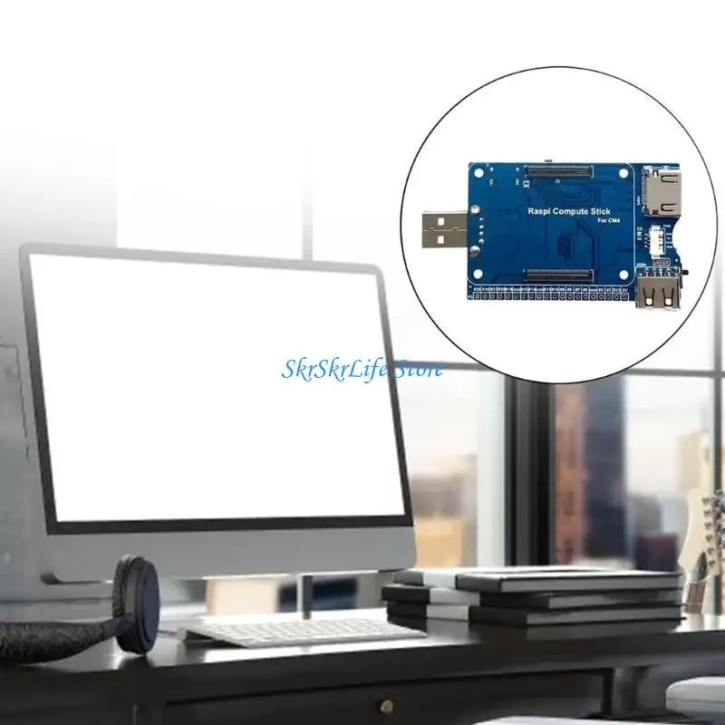 

E65E Computer Module 4 Плата расширения для CM4 20PIN GPIO Socket High Speed ​​USB2.0