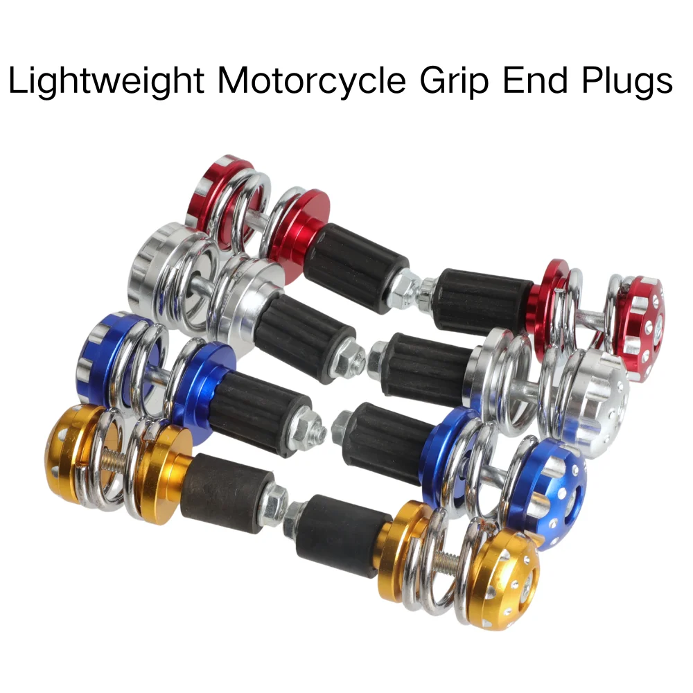 Lightweight Motorcycle Handlebar End Plugs With Smart Spring Structure For Smooth Riding Feel Optimized Ride Balance