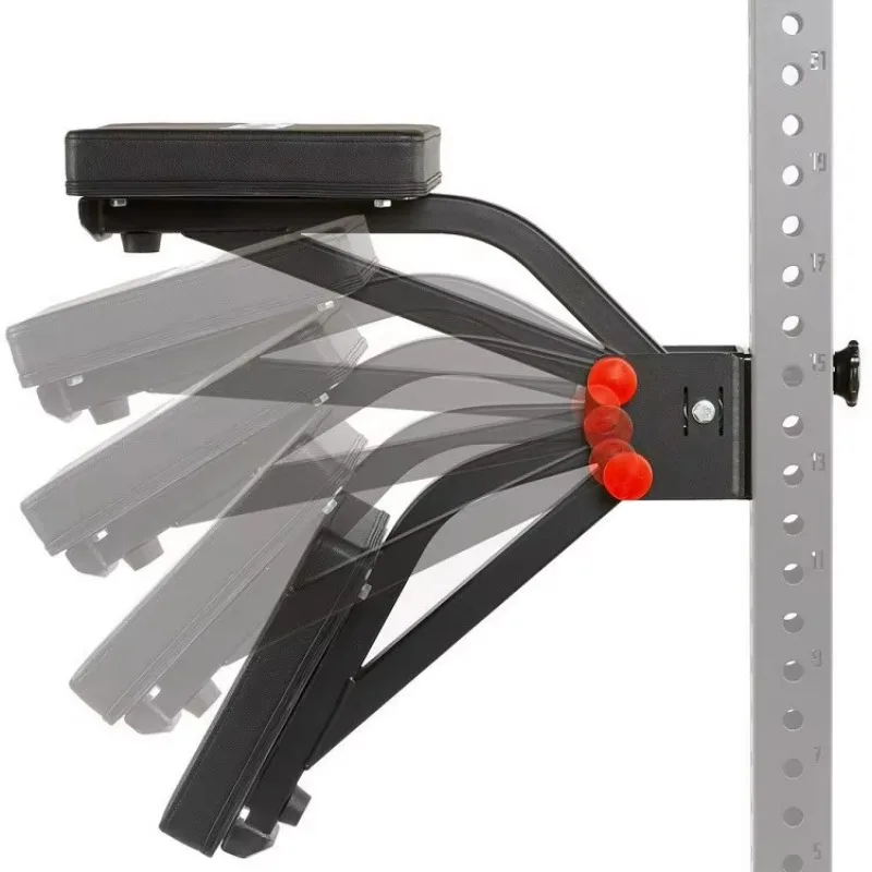 Commercial Steel Bulldog Pad Supporter Rowing Trainer Multi-Angle Adjustable Squat Rack JS203