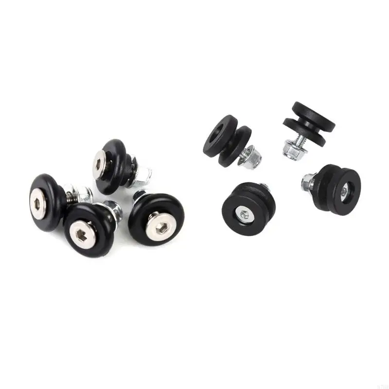 

87HE High-strength Plastics Cushion Bushing Pad Motorcycles Spare Parts Suitable for Aluminum Alloy Luggage Case Compact-size