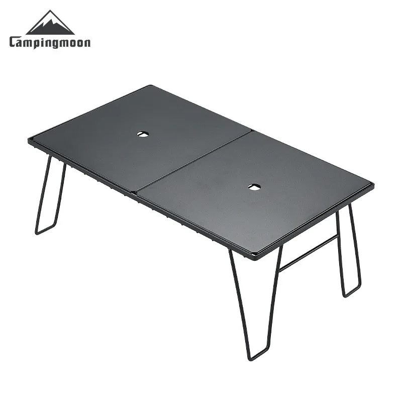 

CAMPINGMOON T-2359BK Легкая сетчатая столешница для стола, расширительная панель для уличного складного стола, 1/2 секции
