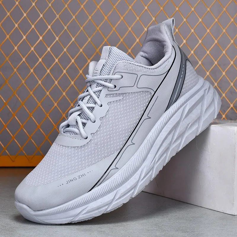 Trend Men Microfiber Air-cushion Sneakers 2025 Fashion Versatile Men Lightweight Running Sports Shoes Tenis Zapatillas De Hombre