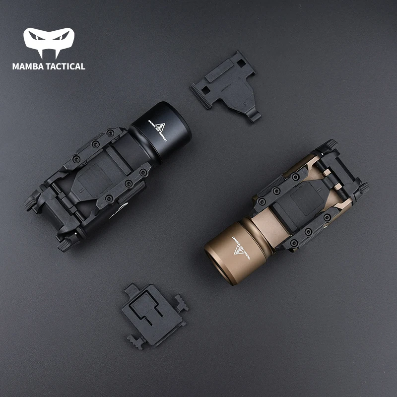 Tactical X300U X300 X400 Flashlight Surefir Pistol Scout Light 600LM Glock Picatinny Rail Outdoor Field Lighting Hunting Weapon