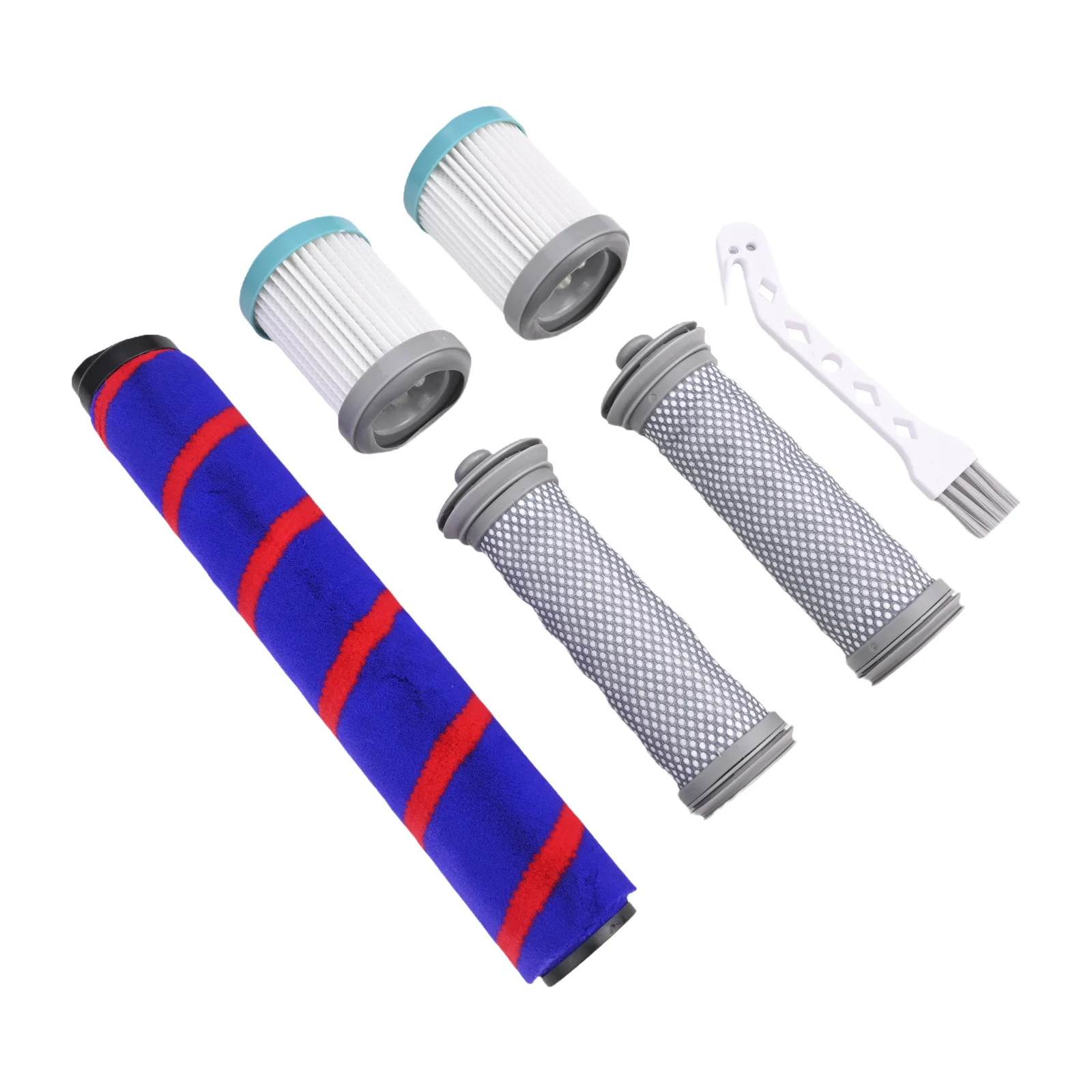 

Roller Brush and Filter Kit for Tineco A10/A11 Hero A10/A11 Master Powerful Performance Improved Air Filtration 6 Pieces Pack