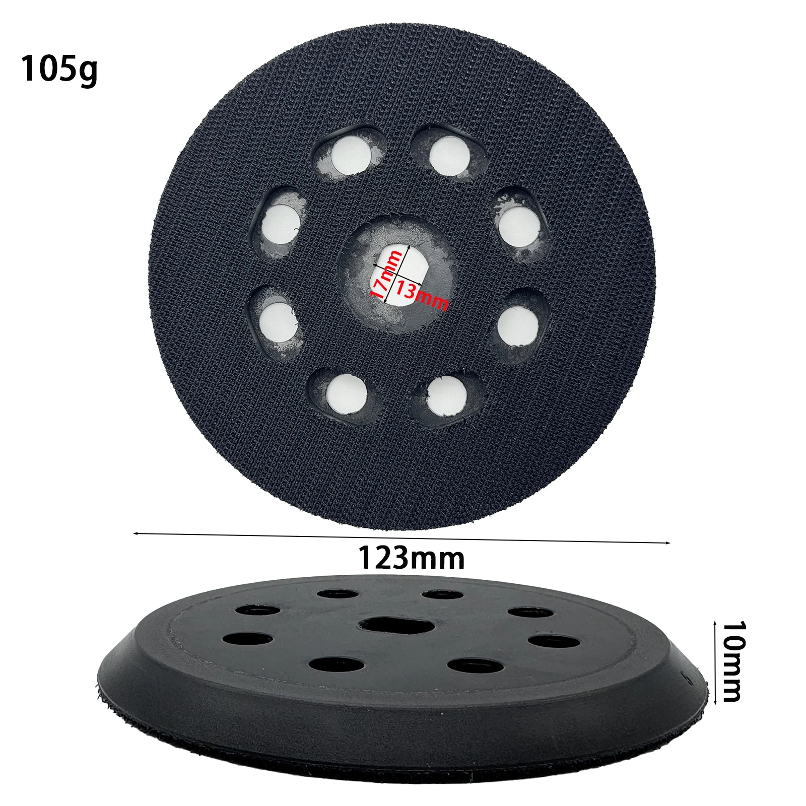 Sanding Pad Replacement Compatible with Black & Decker KA190 S E/ BD190 S E/ SPEC375/ PEC376 Sanding Disc Backing Pads 125mm