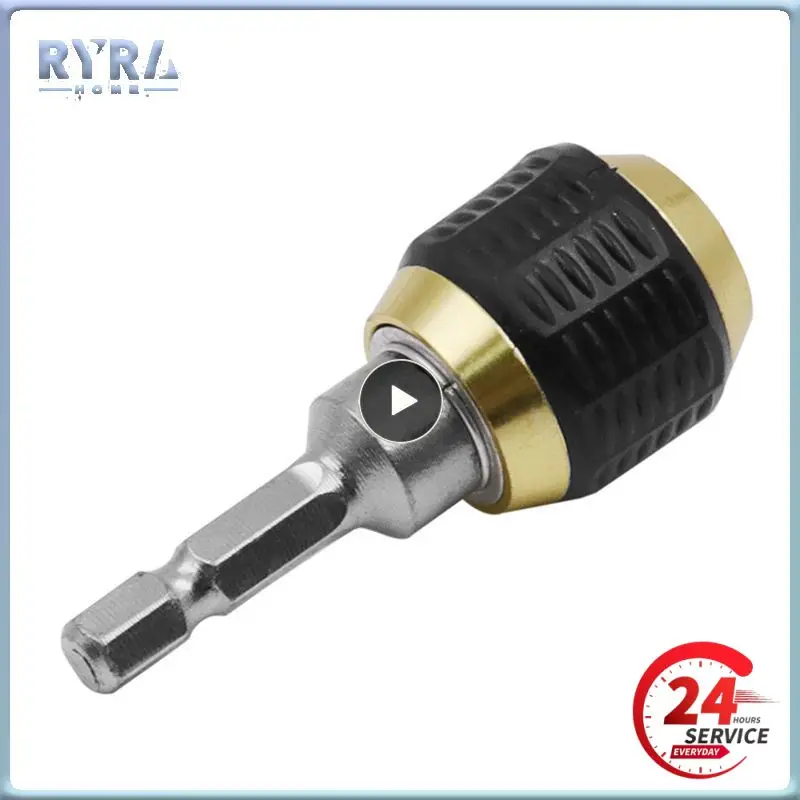 

50/60/150mm Drill Chuck Screwdriver Impact Driver Keyless Adaptor 1/4 ''Hex Shank Drill Bit Quick Change Convertor Adapter Tool