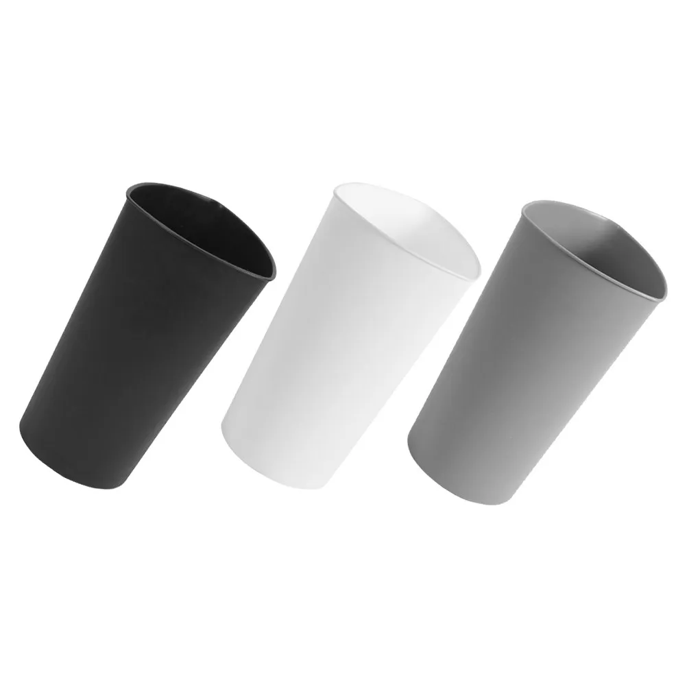 

3Pcs Plastic Flower Bucket Simple Decorative Flower Arranging Pot for Home Office Balcony Gardening Modern Rustic Charm