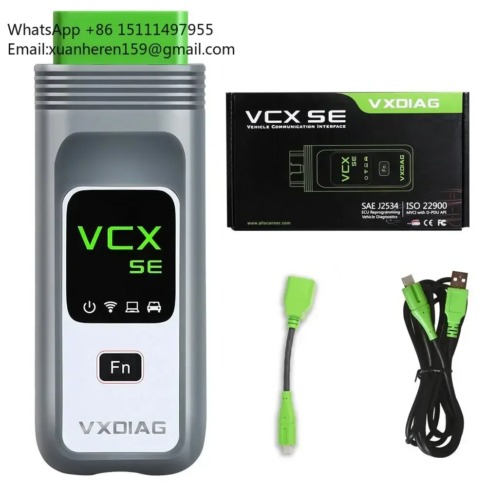 VXDIAG VCX SE for BMW/Benz/VW WIFI OBD2 Diagnostic Tool Supports ECU Programming Online Coding