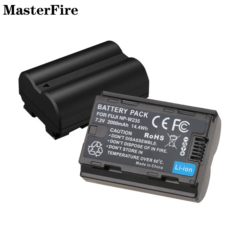 Wholesale NP-W235 NPW235 7.2V 2000mah Replacement Li-ion Battery For Fujifilm X-T4 X-T5 X-H2 X-H2S X-S20 GFX100S GFX 50S II Cell