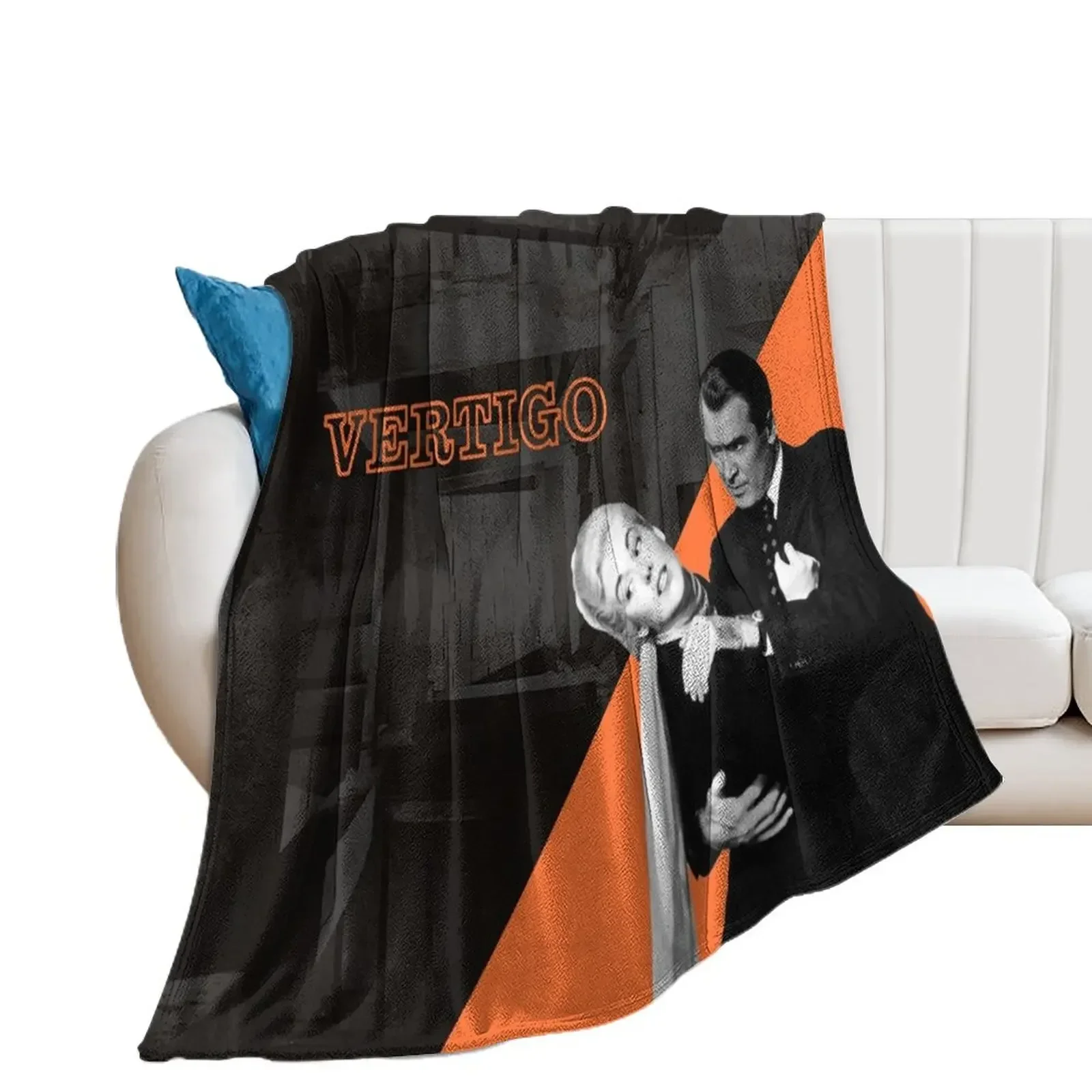 Vertigo - Alfred Hitchcock Throw Blanket Furry heavy to sleep Blankets