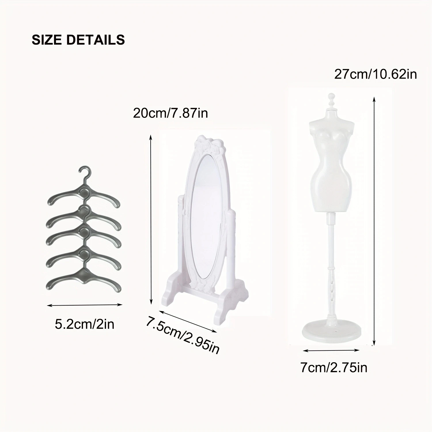 ชุดตู้เสื้อผ้าเจ้าหญิงแฟชั่น 33 ชิ้น สไตล์หวานฝัน สีชมพู พร้อมเสื้อผ้าและเครื่องประดับ ชุดของเล่นแต่งตัวตุ๊กตา พร้อมที่เก็บของอย่างดี เป็นของขวัญ