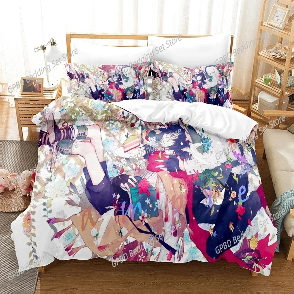 3D Print The AOTU Shijie AOTU World Bedding Set Double Twin King Duvet Cover Comforter Pillowcase Boys Girls Adults Bedroom