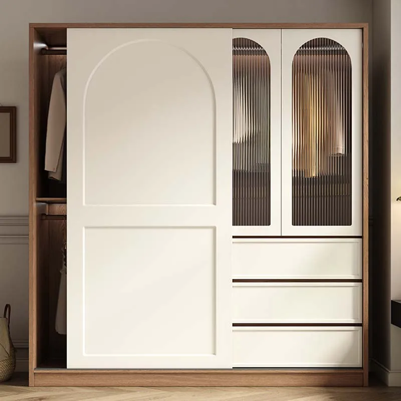 Cajón de armario moderno que ahorra espacio, armario de madera estético para Hotel, cajones de almacenamiento Armables, muebles Ropero Armables para dormitorio