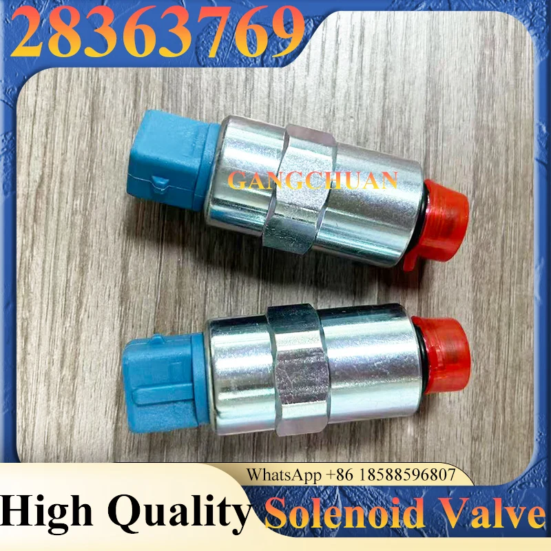 28363769 Stop Solenoid Valve 12V 24V Fuel Shutoff Solenoid for DP200 DPA DP310 DP210 Injection Pump 28363769