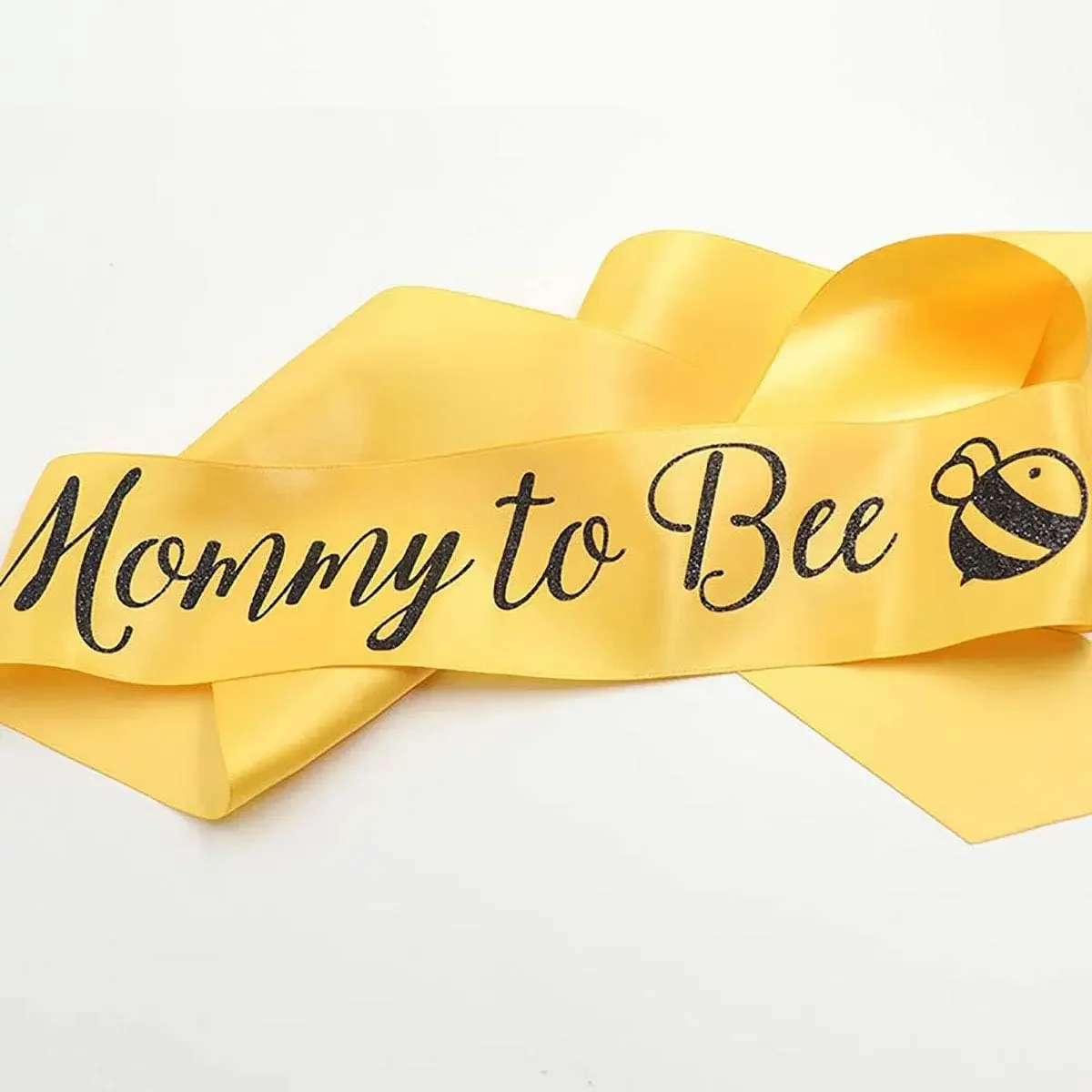 Baby Shower Party Gender Reveal Sash for Mom to Bee & Dad to Bee Badge New Dad Party Gifts Welcome Baby Sash Baby Shower Decor