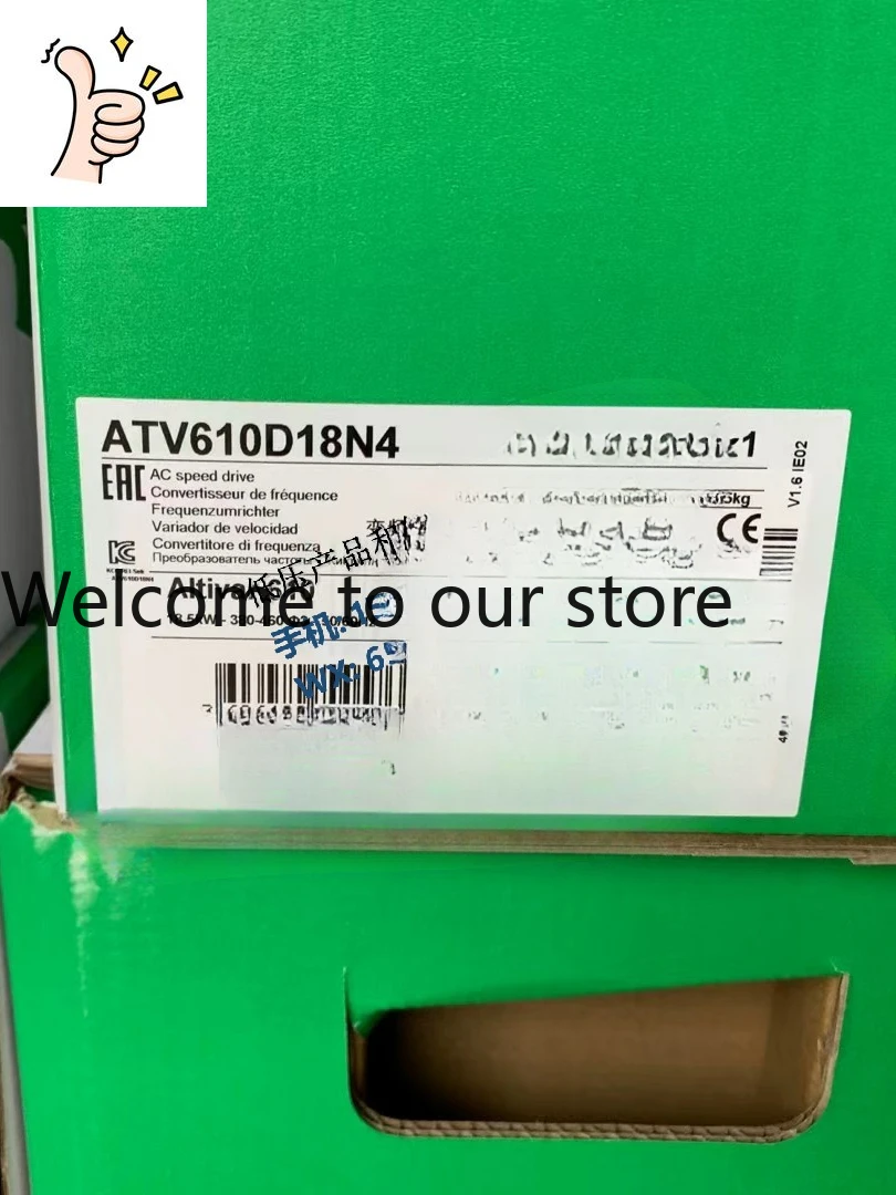 

Электрический инвертор 3-фазный 380~415В, интегрированная панель ATV610D18N4